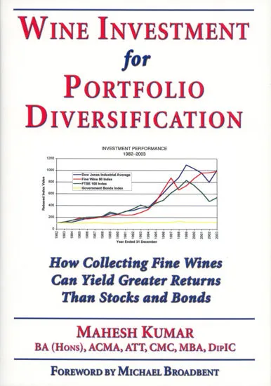 A book about Wine Investment for Portfolio Diversification.