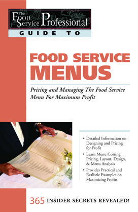 Picture of The Food Service Professionals Guide to Food Service Menus