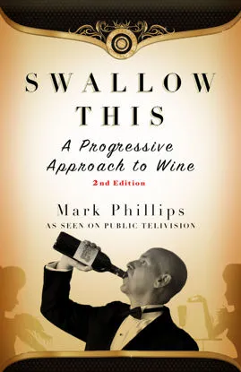 A book about how to taste wine, which takes a light hearted and fun approach to a daunting often pretentious endeavor.