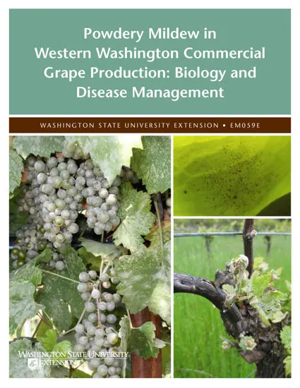 Picture of Powdery Mildew in Western Washington Commercial Grape Production: Biology and Disease Management