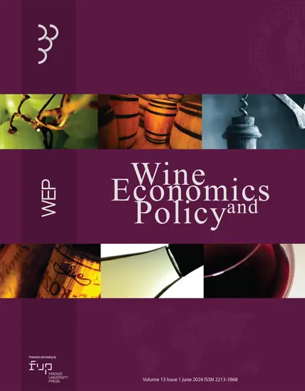 Wine Economics and Policy