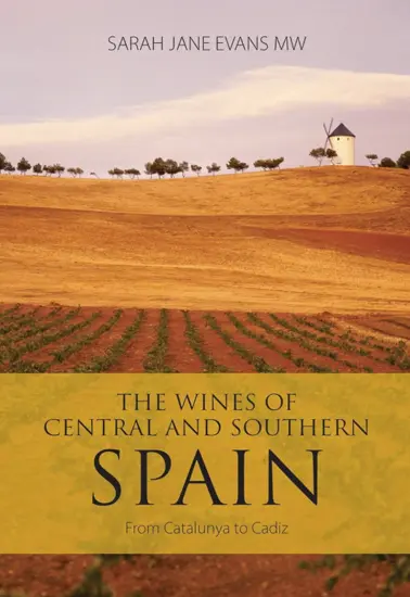 a book about wine from The Wines of Central and Southern Spain
