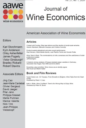 Journal of Wine Economics